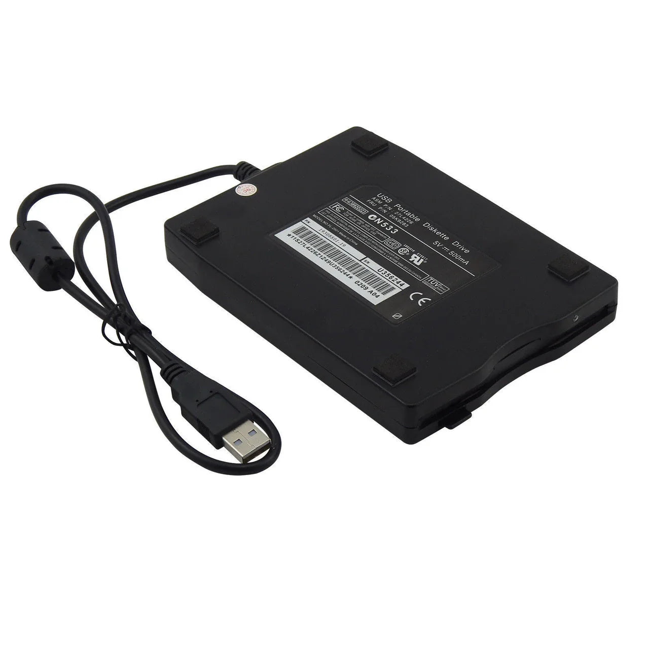 3.5' USB 2.0 Data External Floppy Disk Drive 1.44MB For Laptop PC Win 7/8/10 Mac