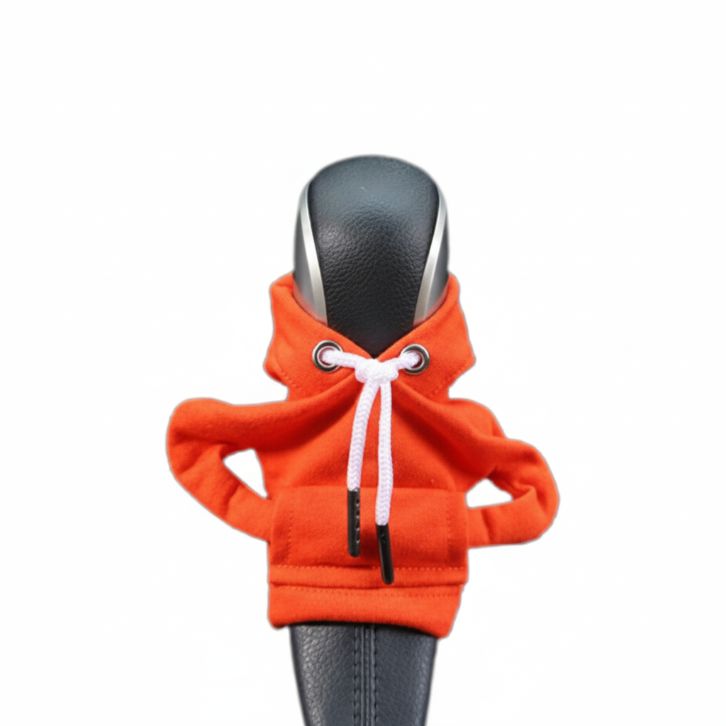 Car Gear Shift Cover Mini Hoodie Gear Shift Cover for Car Shifter Interior Trim
