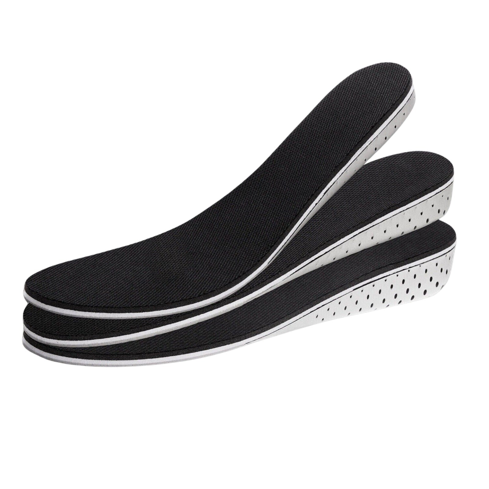 Men Women Invisible Height Increase Insoles Heel Lift Taller Shoe Inserts Pad US