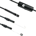 5M 6LEDs Snake Endoscope Borescope 8mm Inspection USB Camera Scope For Android