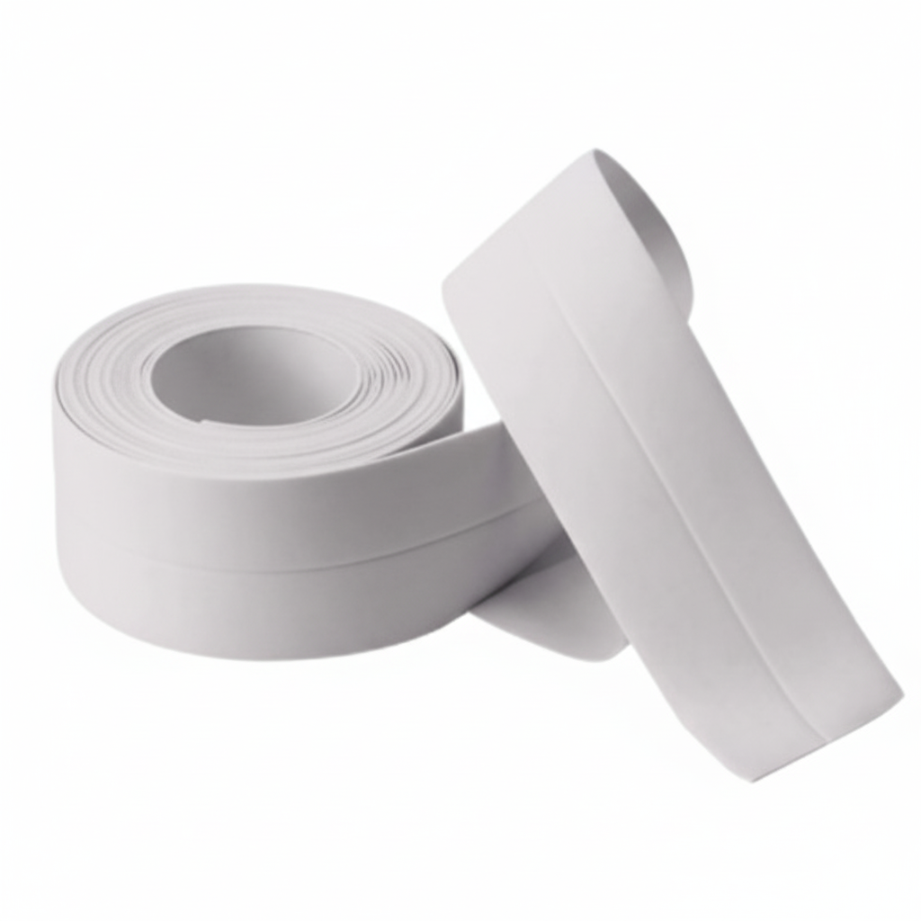 10.5FT PVC Self Adhesive Caulk Sealing Strip Tape For Kitchen Wall Sink Toilet