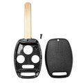 2Pcs Keyless Entry Remote Shell Case Fit For Honda Accord 2008-2012 Car Key Fob Pad Replacement N5F-S0084A N5F-A05TAA w/ Uncut Blade