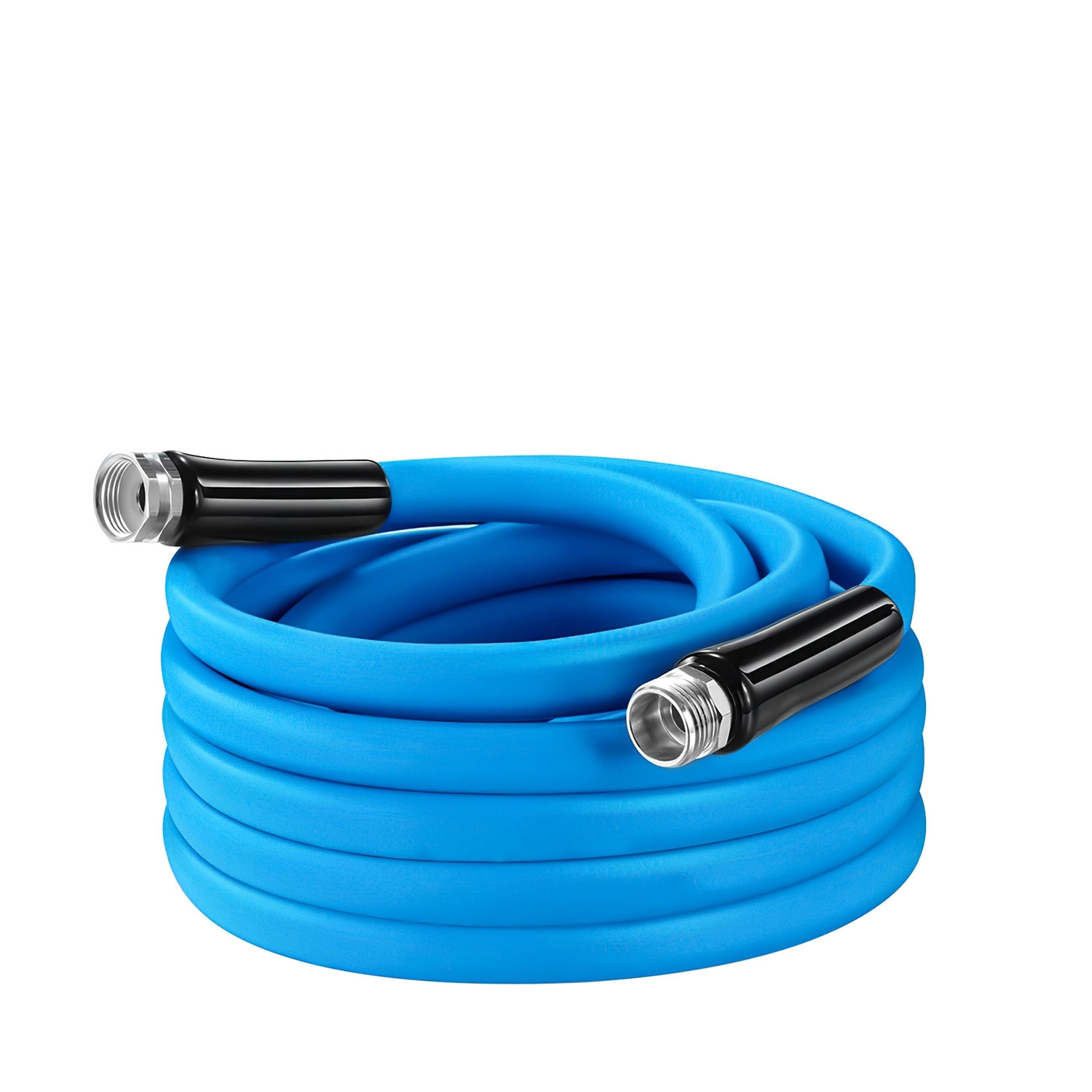 25FT/50FT 5/8" Flexible Garden Hose Heavy Duty 500PSI Leak-Resistant