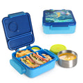 Kids Lunch Box, Thermal Container with Storage Bag, 2 Compartments
