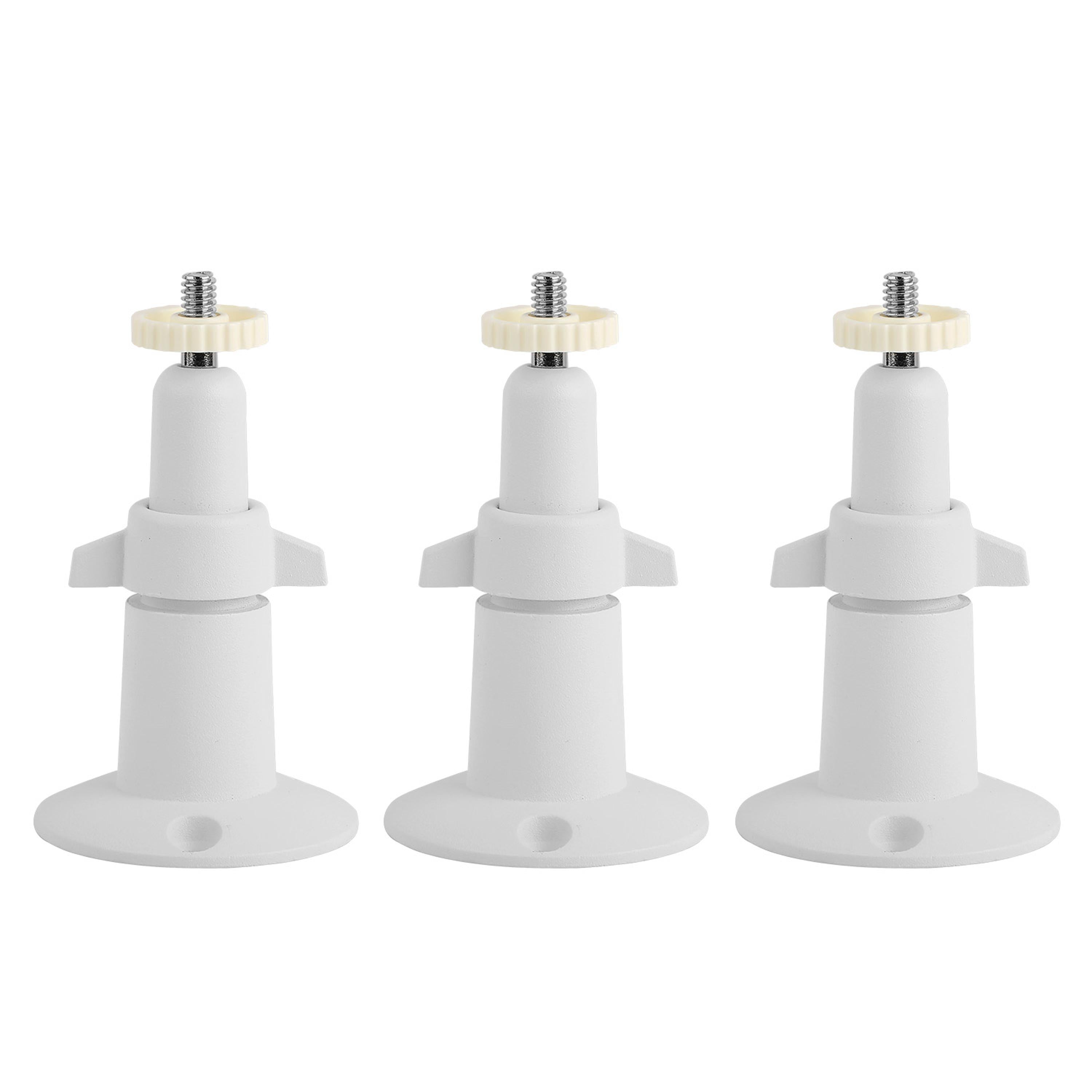 3 Packs Security Camera Wall Mount for Arlo 360�Adjustable Camera Holder Garden Patio Screw Mount Universal Fit for 1/4" Imperial Standard Screw Inter