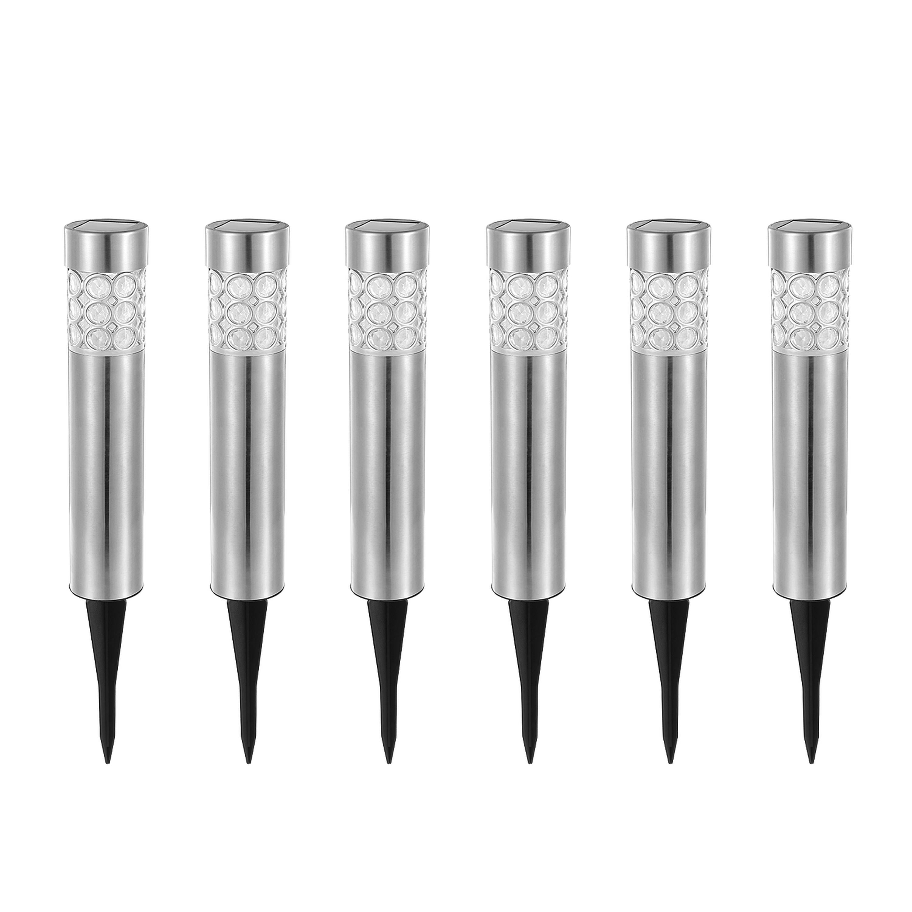 Solarek 6 Pack Outdoor Solar Light IP44 Waterproof RGB Garden Lamp Landscape Lawn D�cor Light