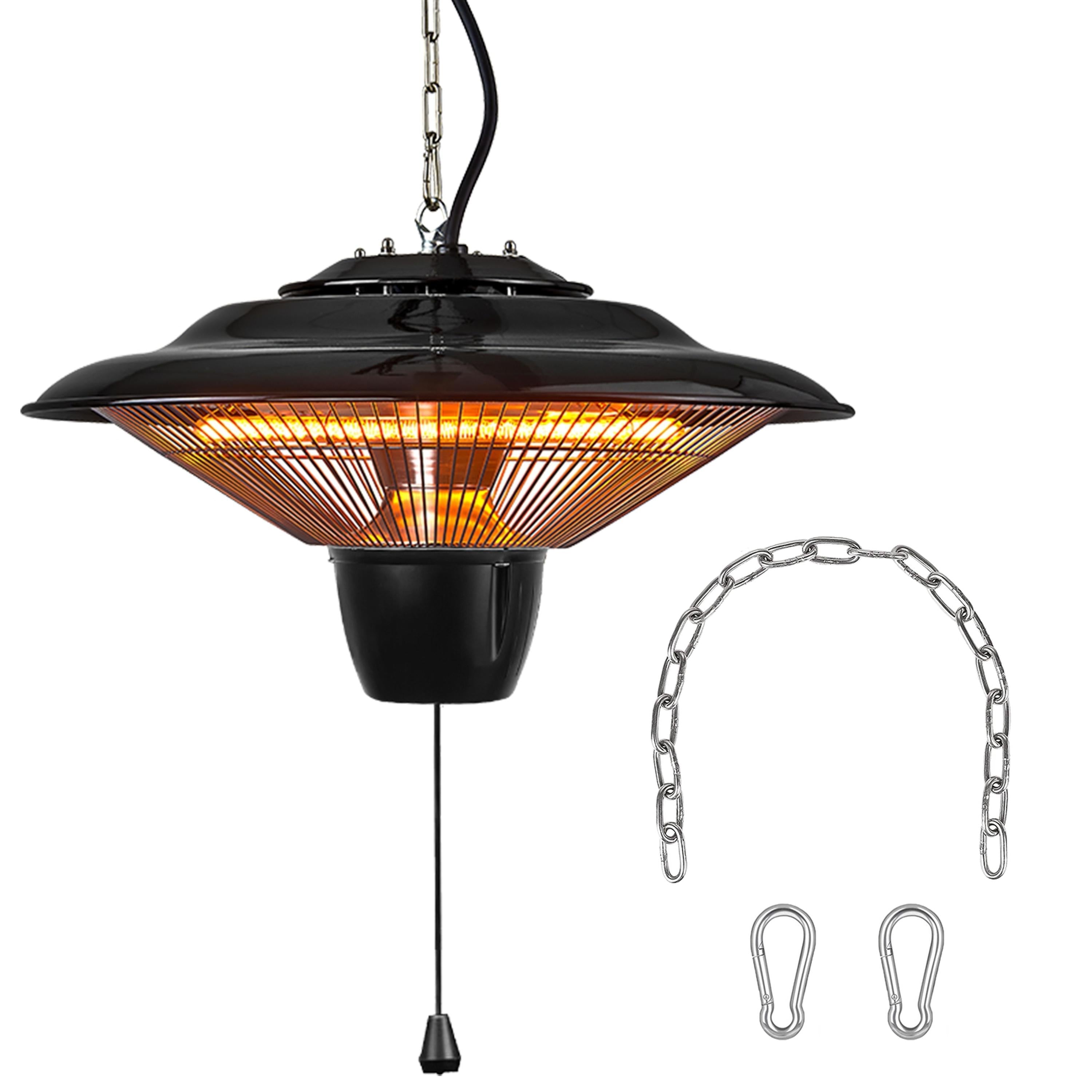 1500W Outdoor Patio Heater, Ultra-Quiet, IP23 Waterproof, Ceiling Mounted