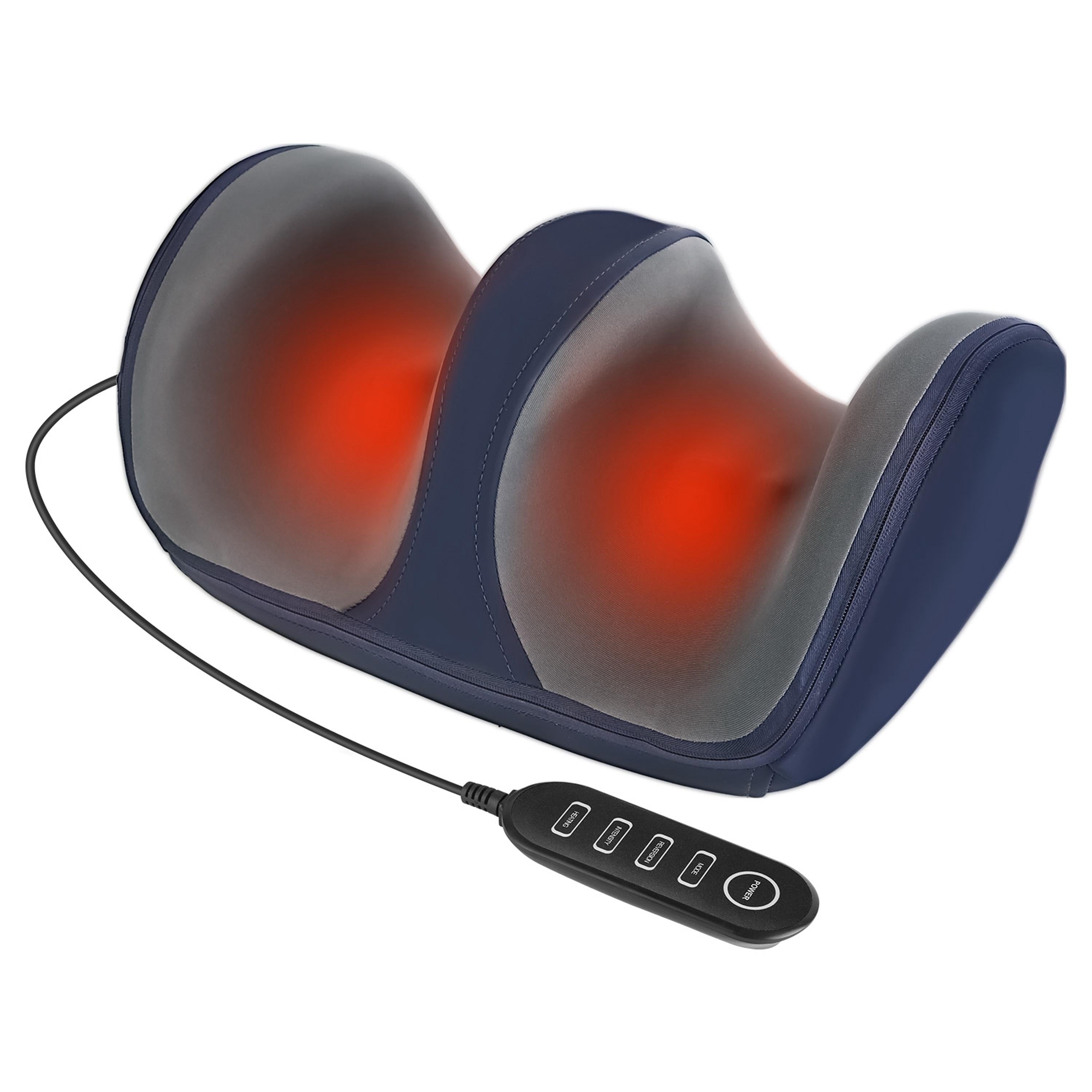 Shiatsu Foot Massager with Heat, Calf & Thigh Massager, 3 Modes, 3 Intensity Levels