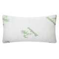 Bamboo Memory Foam Pillow Hypoallergenic Bed Pillow For Head Neck Rest Sleeping Shredded Pillow W/ Washable Cover