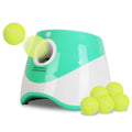 Automatic Dog Ball Launcher, Interactive Fetch, 6 Balls, Adjustable Distance for Small/Medium Dogs