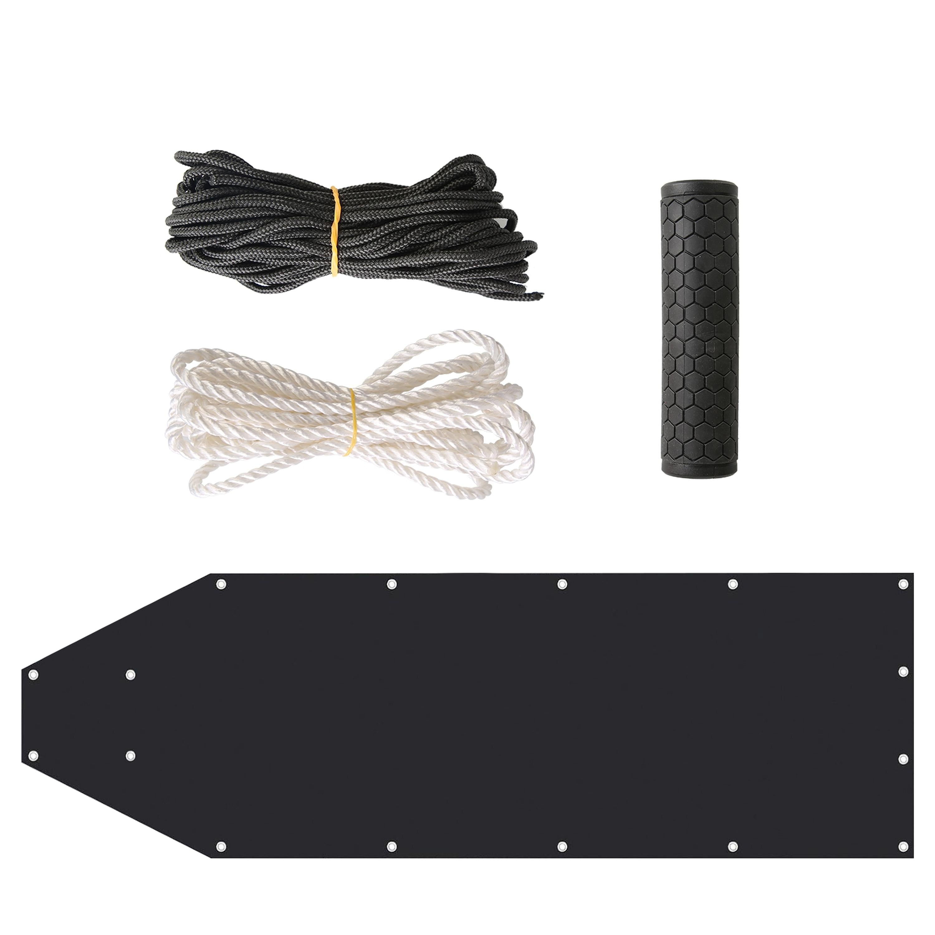 Deer Drag Sled, Game Hauler w/ Handle, 32.8FT Black Rope, 16.1FT White Rope
