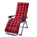 66.92x22.04in Thickened Chaise Lounger Cushion Recliner Rocking Chair Sofa Mat Deck Chair Cushion