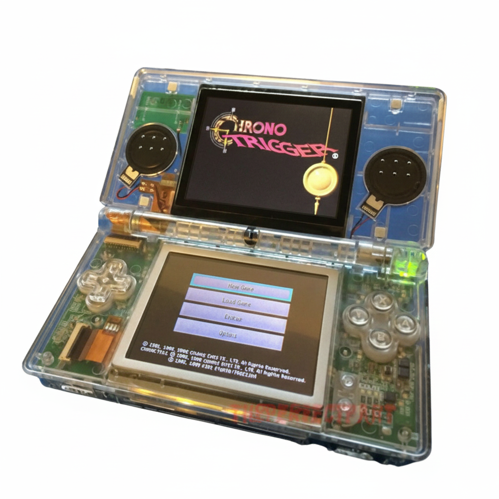 Full Replacement Housing Shell Screen Lens Clear For OEM Nintendo DS Lite NDSL