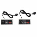 2 Pack Controller For NES-004 Original Nintendo NES Vintage Console Wired Gamepd