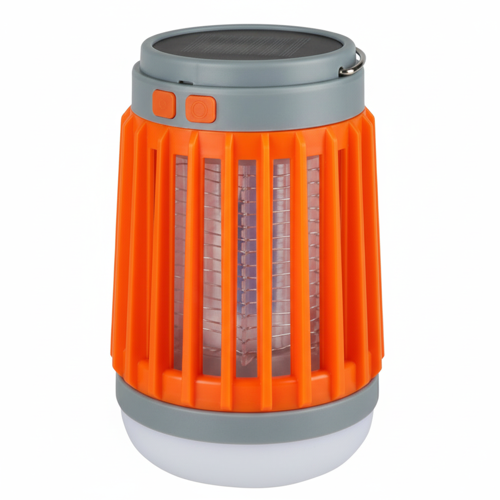 Solar USB Mosquito Killer Light Electronic Fly Bug Insect Zapper Trap Pest Lamp