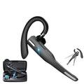 Trucker Wireless Headset Bluetooth 5.1 Earpiece Dual Mic Earbud Noise Cancelling